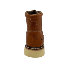 AdTec Men Tumble Brown Men's Apex 6" SR Moc-Toe w/ Composite Safety Toe - AdTec