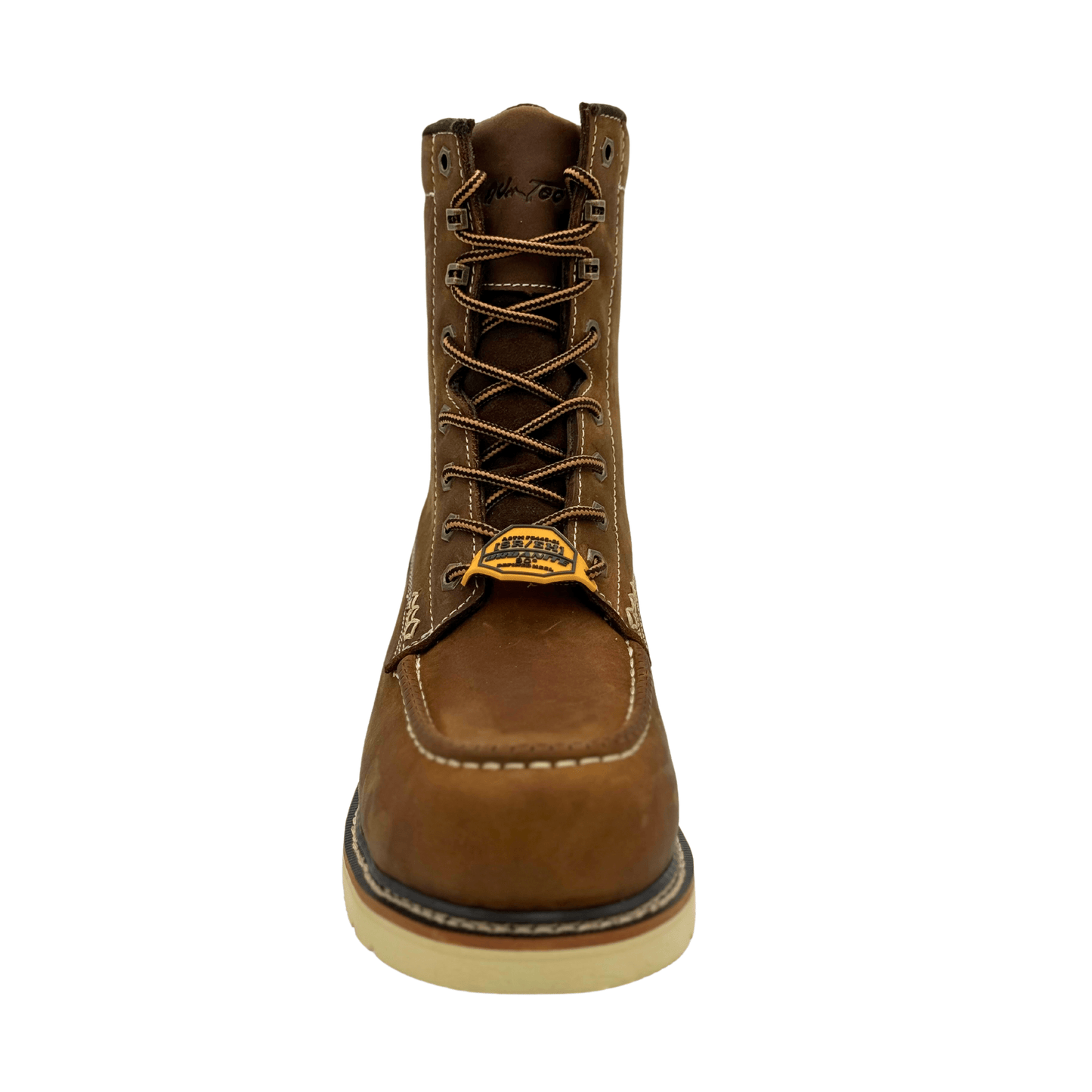 AdTec Men Brown Men's Apex 8" SR Moc-Toe - AdTec - Flyclothing LLC