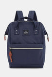 Himawari Waterproof Canvas Backpack Bag with Side Pockets - Trendsi