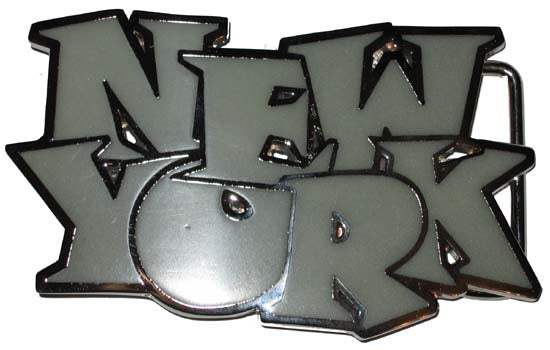 New York Belt Buckle - Anonymous - Flyclothing LLC