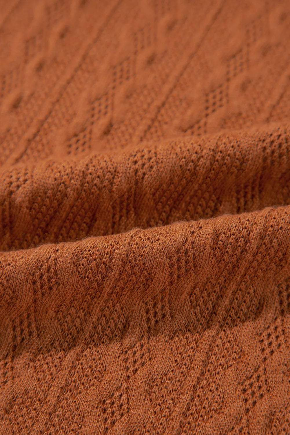 Textured Pocketed Open Front Long Sleeve Cover Up - Trendsi - Flyclothing LLC