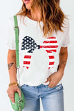 Bow Round Neck Short Sleeve T-Shirt - Trendsi - Flyclothing LLC