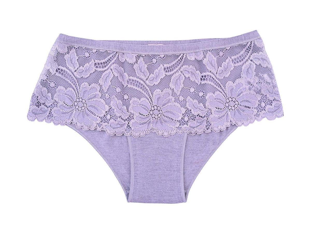 EGI Luxury Modal Women's Lace-Trimmed Briefs Panties. Proudly Made in Italy.(1153) - tittimitti - Flyclothing LLC