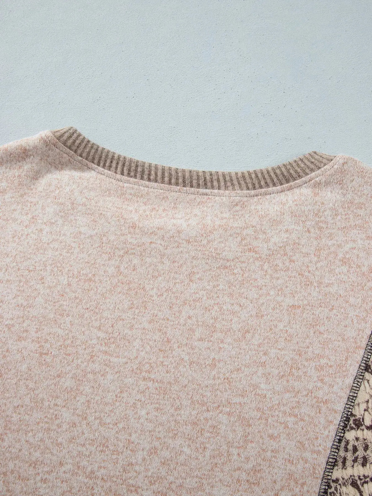 Floral Print Round Neck Long Sleeve Shift Top - Trendsi - Flyclothing LLC