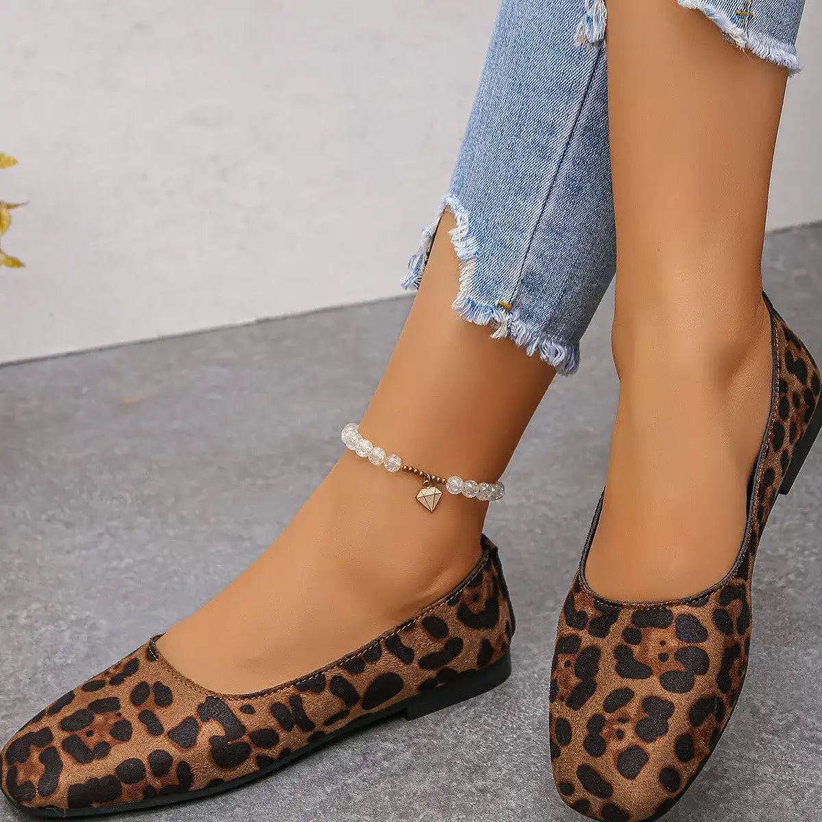Round Toe Slip-Ons - Trendsi - Flyclothing LLC