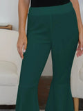High-Low Bootcut Pants - Trendsi
