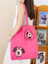 Cartoon Print Lightweight Handbag - Trendsi - Flyclothing LLC