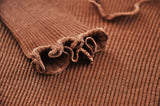 EGI Luxury Wool Silk V-Neck Long Sleeve Top. Proudly Made in Italy (1493) - tittimitti - Flyclothing LLC