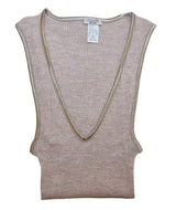 EGI Luxury Wool Silk V-Neck Tank Top. Proudly Made in Italy. - tittimitti - Flyclothing LLC
