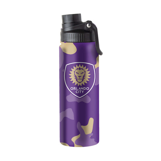 Orlando City 21oz Camo Twist Top Water Bottle - Logo Brands - Flyclothing LLC