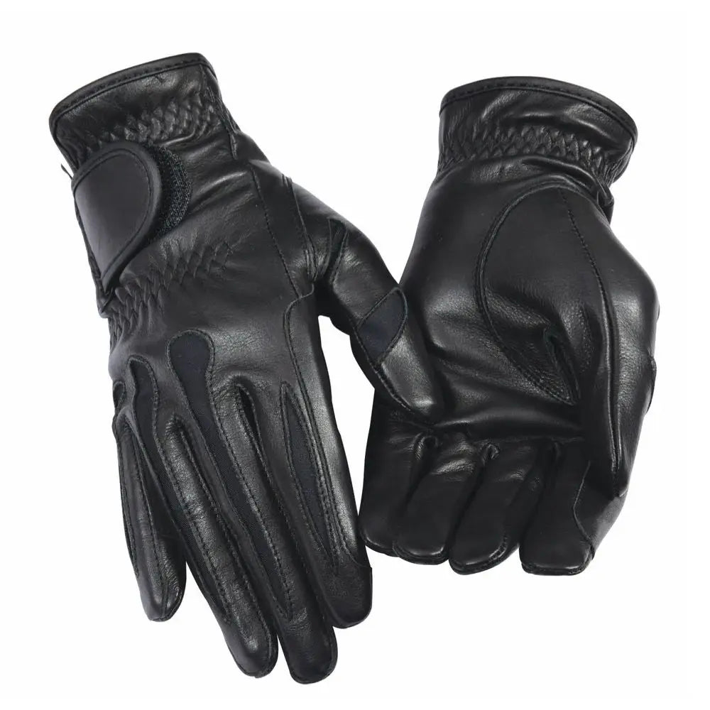 TuffRider Ladies Stretch Leather Riding Gloves - Breeches.com - Flyclothing LLC