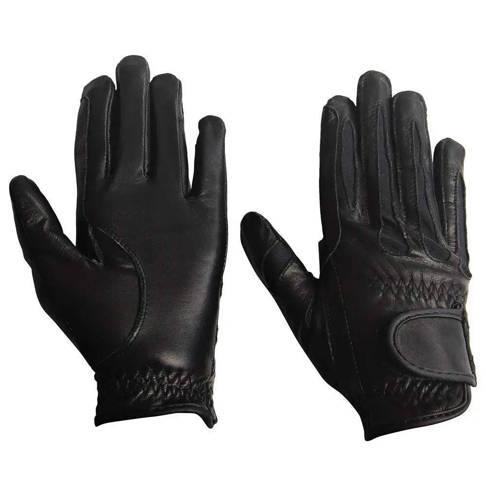 TuffRider Children's Stretch Leather Riding Gloves - Breeches.com - Flyclothing LLC