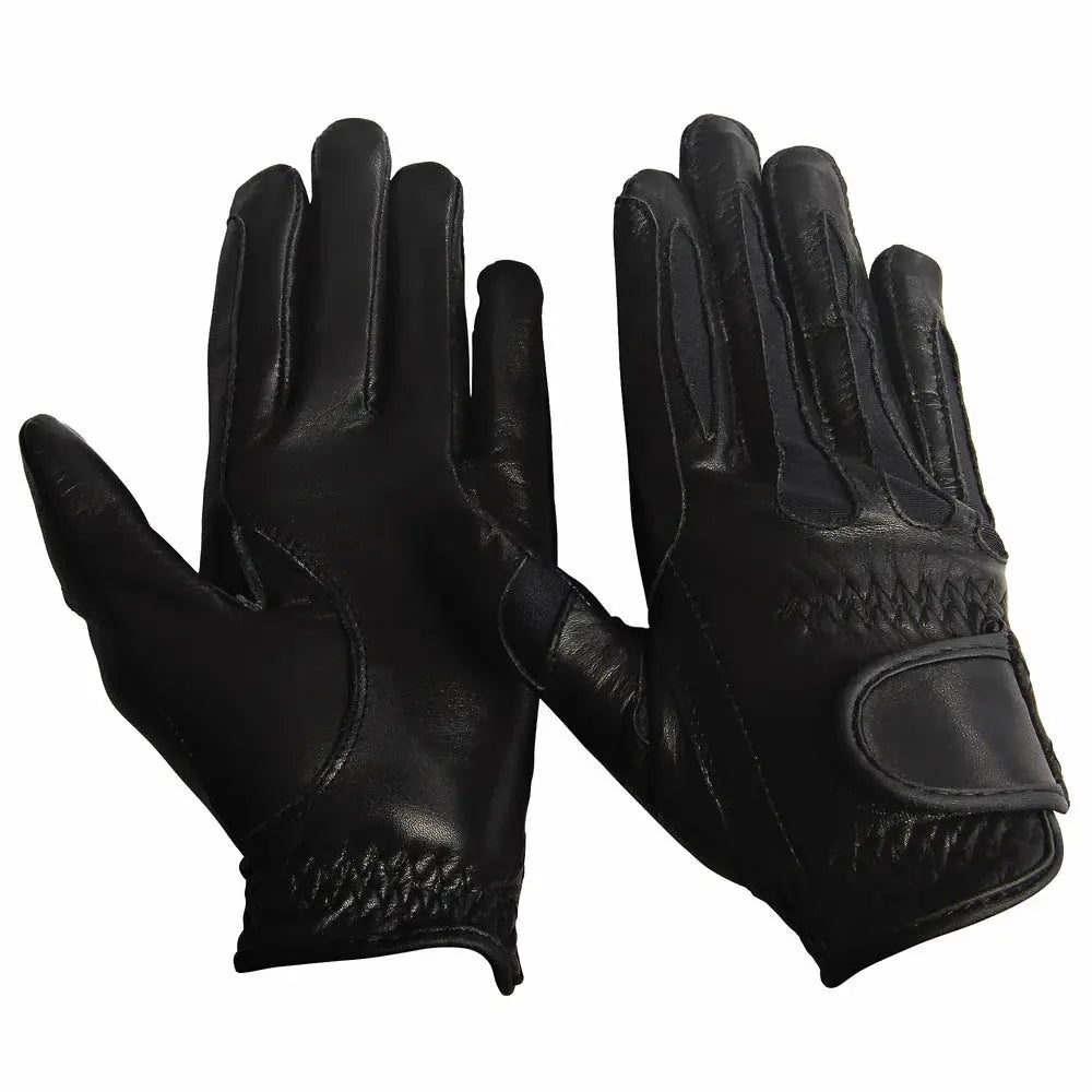 TuffRider Children's Stretch Leather Riding Gloves - Breeches.com - Flyclothing LLC