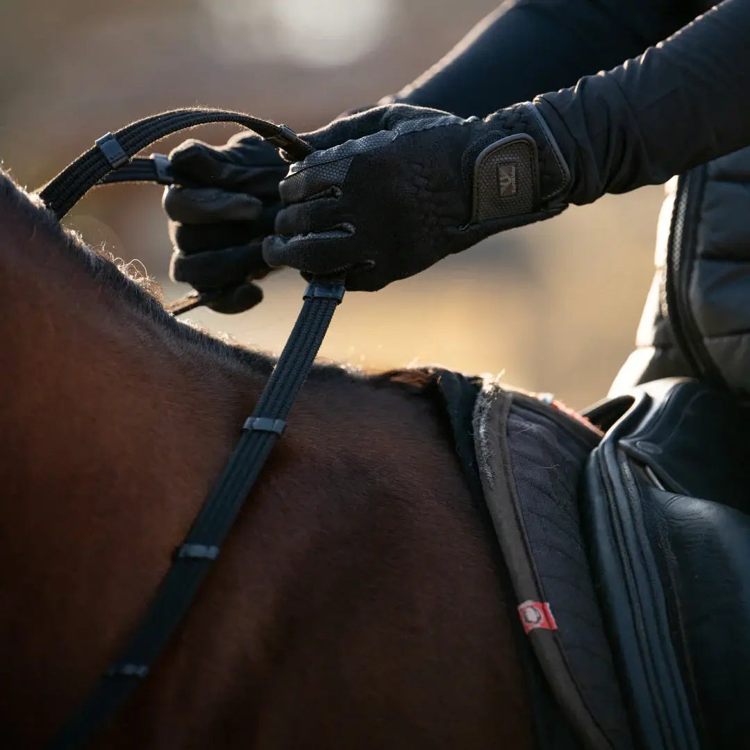 TuffRider Fleece Back Smart Riding Gloves - Breeches.com - Flyclothing LLC