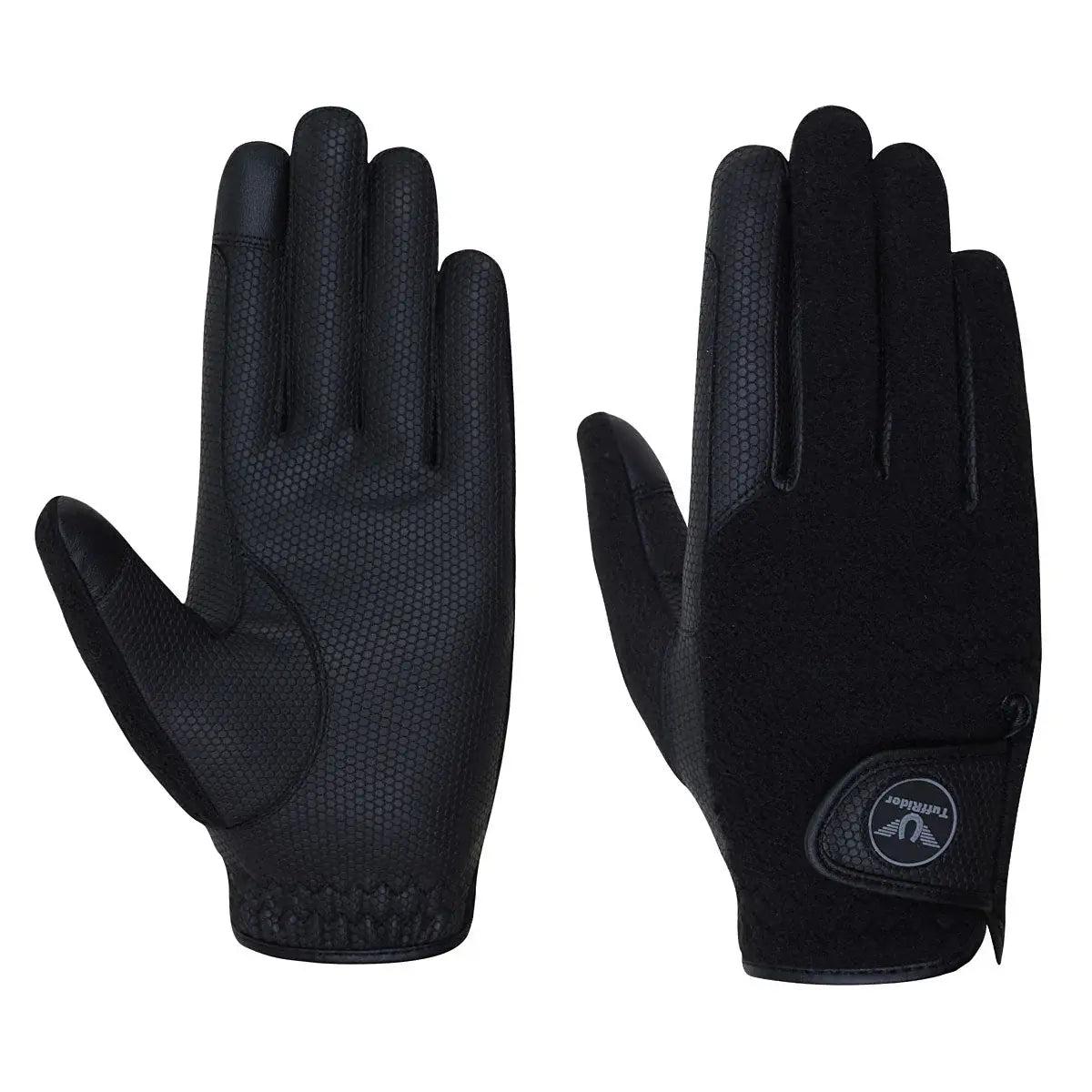 TuffRider Fleece Back Smart Riding Gloves - Breeches.com - Flyclothing LLC