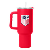 U.S. Mens Soccer 40oz Flipside Powder Coat Tumbler