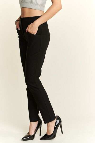 ADORA High Waist Skinny Pants - Trendsi - Flyclothing LLC