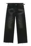 Men's Frayed Hem Jeans - Trendsi - Flyclothing LLC