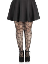Bow Net Tights