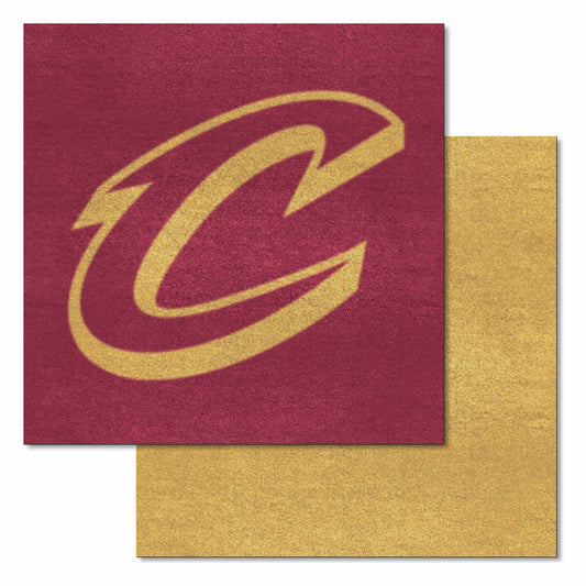 Cleveland Cavaliers Team Carpet Tiles - 45 Sq Ft. - Cleveland Cavaliers
