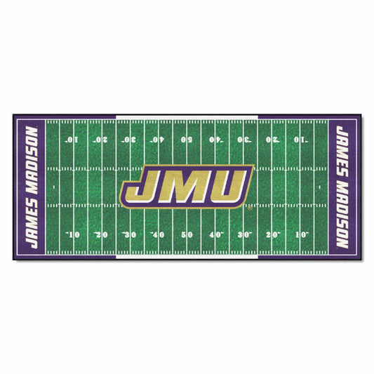 James Madison Dukes Field Runner Mat - 30in. x 72in. - James Madison