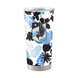 Minnesota United 20oz Floral Stainless Steel Tumbler
