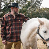 Rodeo - Premium Leather Cowboy Hat - Unik Just for Bikers - Flyclothing LLC