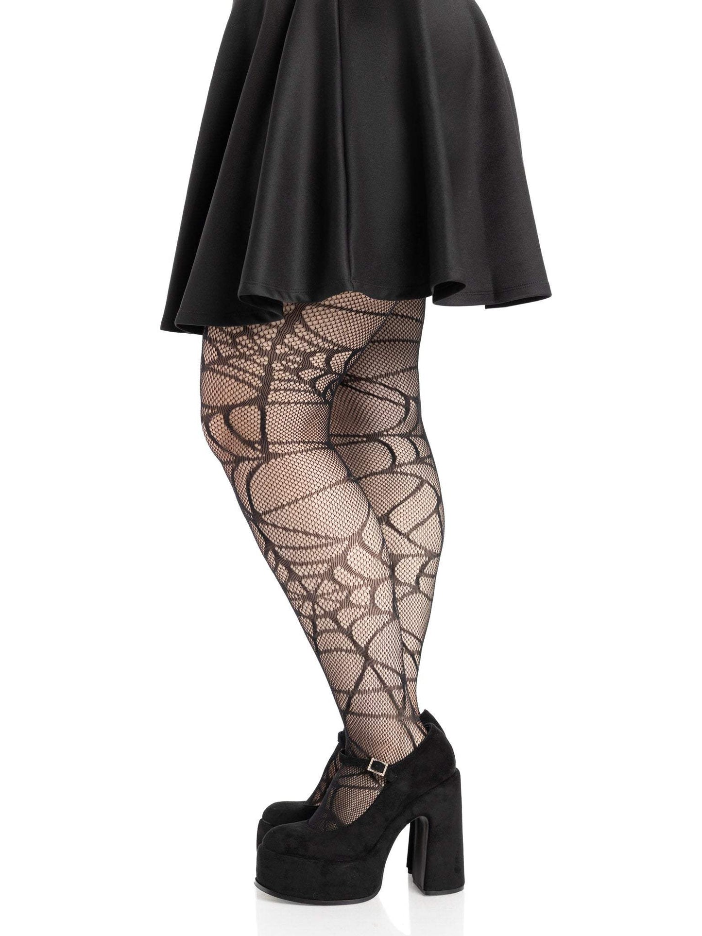 Spiderweb Net Tights