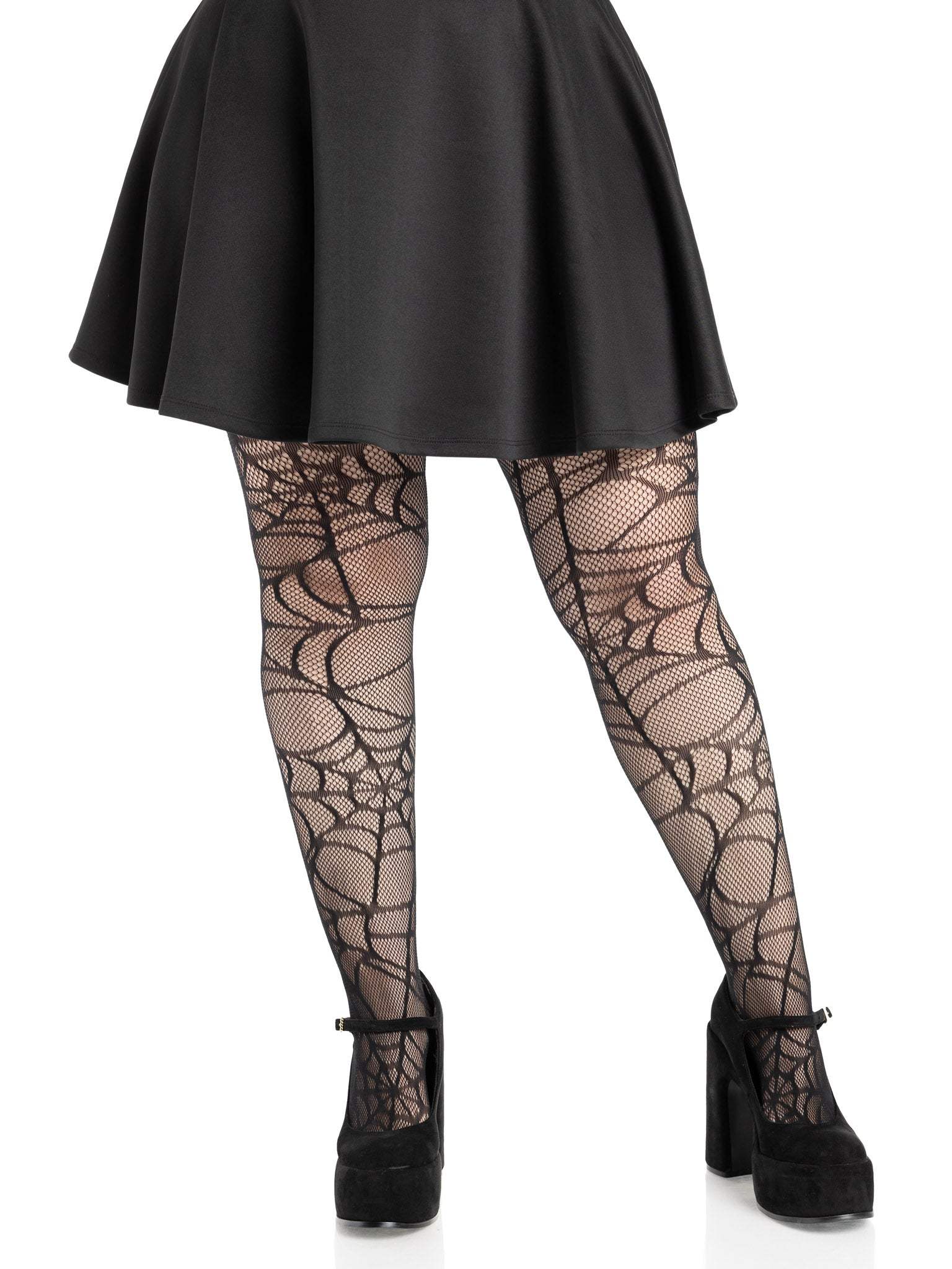 Spiderweb Net Tights