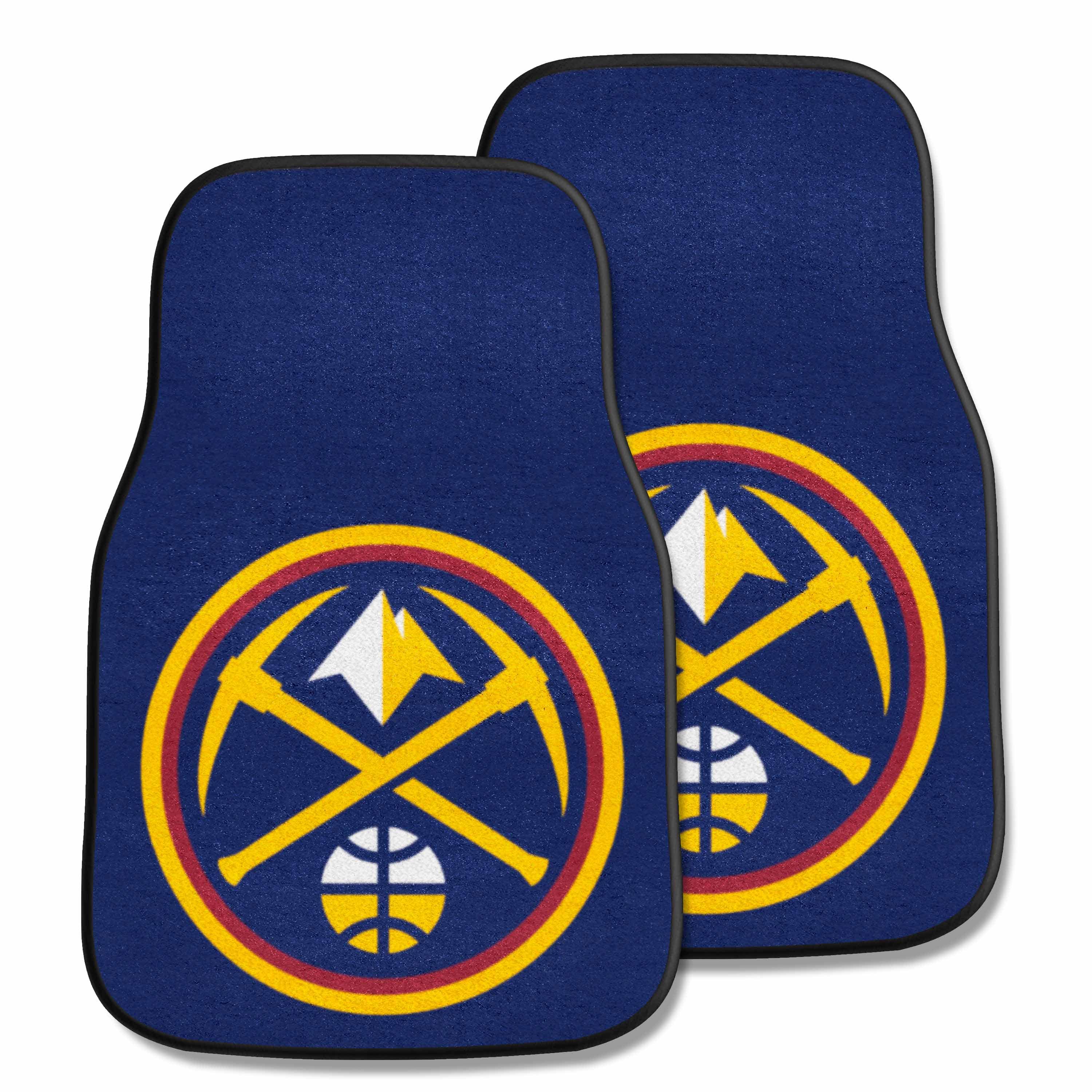 Denver Nuggets Front Carpet Car Mat Set - 2 Pieces - Denver Nuggets