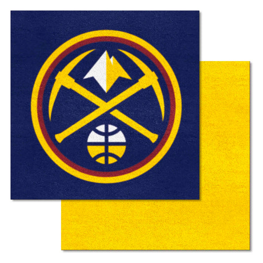 Denver Nuggets Team Carpet Tiles - 45 Sq Ft. - Denver Nuggets