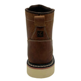 adtec rancho mens 6 moc toe crazy horse whiskey brown soft toe 9255cr copy