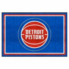 Detroit Pistons 5ft. x 8 ft. Plush Area Rug - Detroit Pistons
