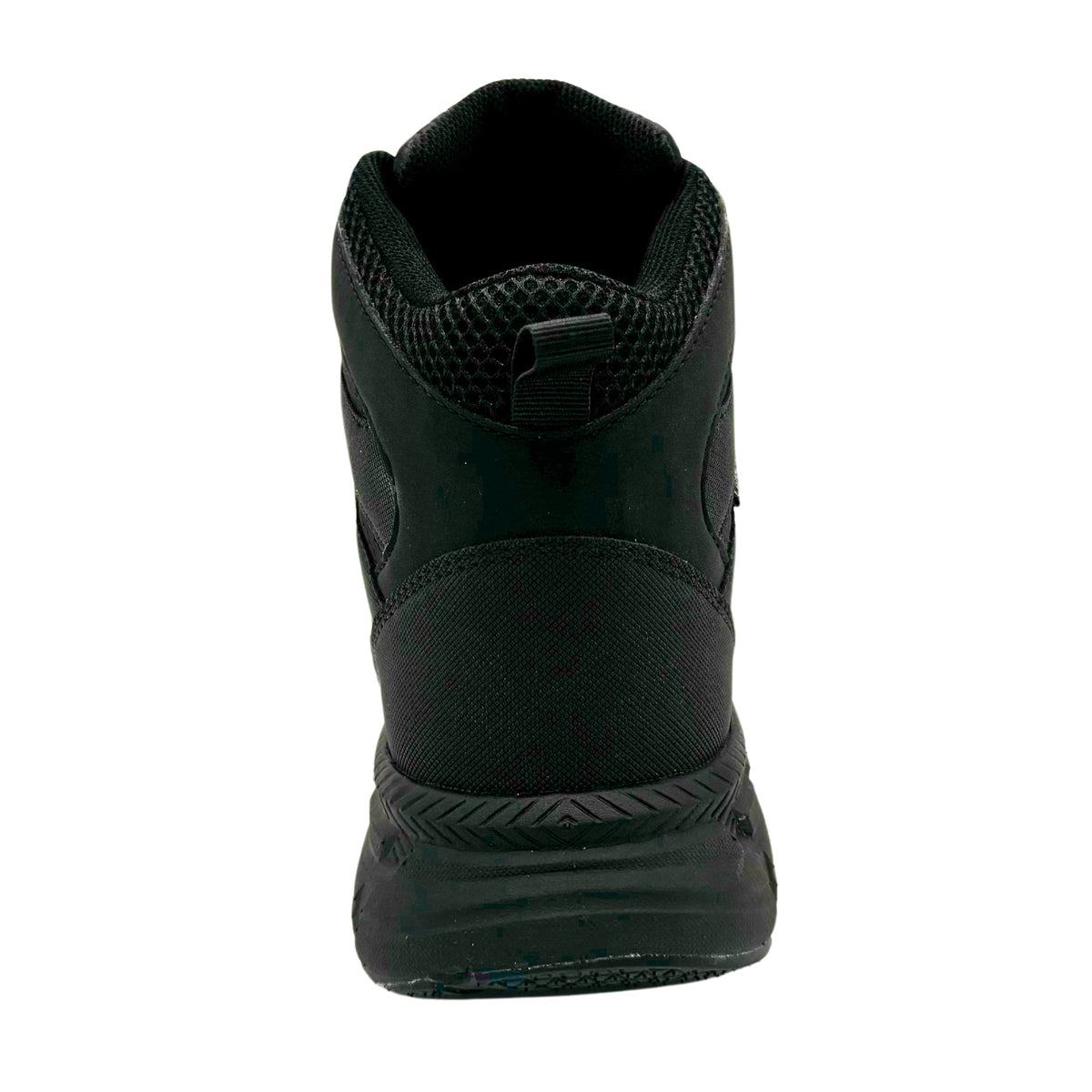 AdTec Ultralight Women's 6 Inch Work Boot Black - back view