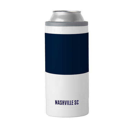Nashville SC 12oz Colorblock Slim Can Coolie
