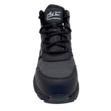 AdTec Ultralight ESD Women's 6 Inch Work Boot Black/Dark Grey - front view