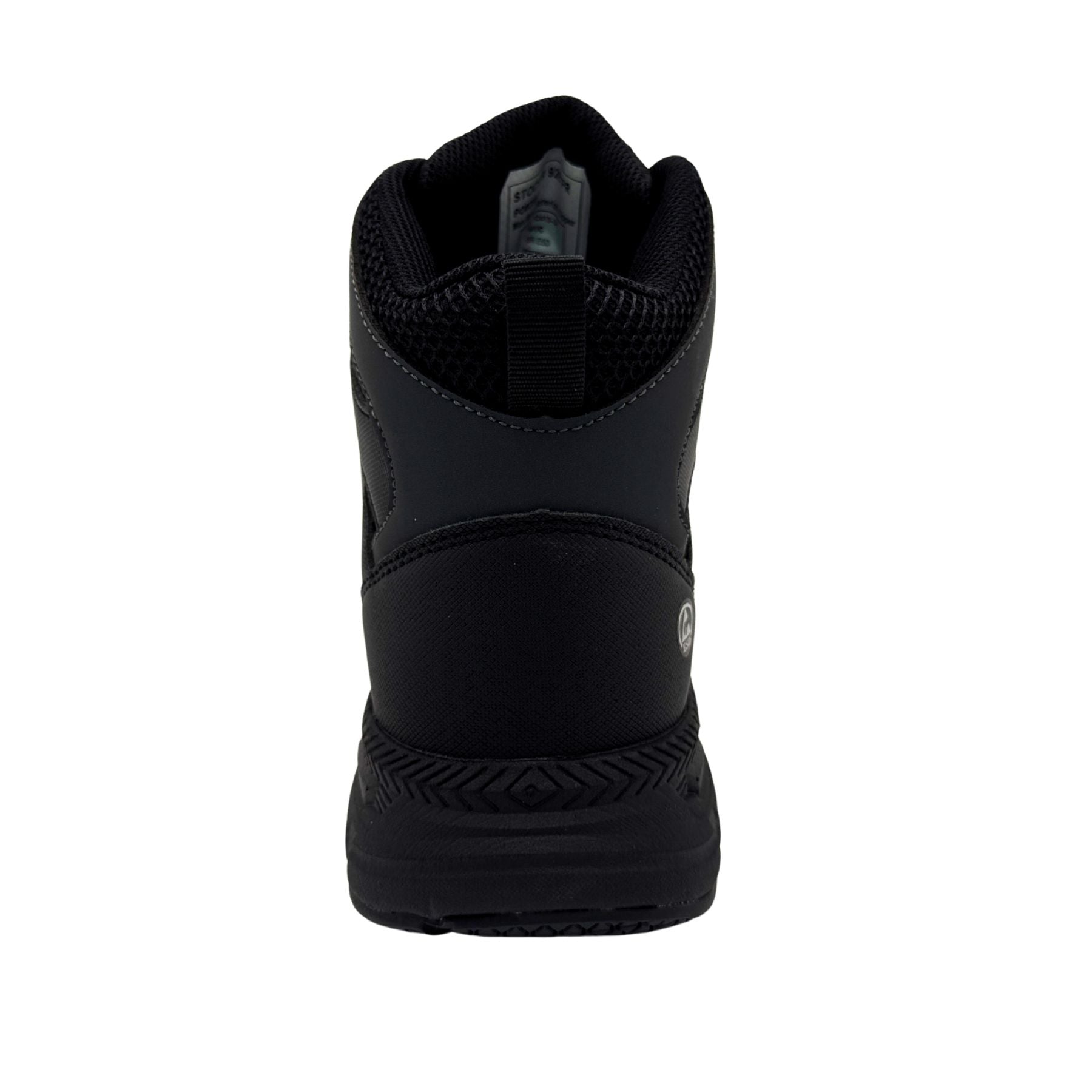 AdTec Ultralight ESD: Men's 6" work boot: Black/Dark Grey [Nano safety toe, wp, pr, sro, ESD] - Black