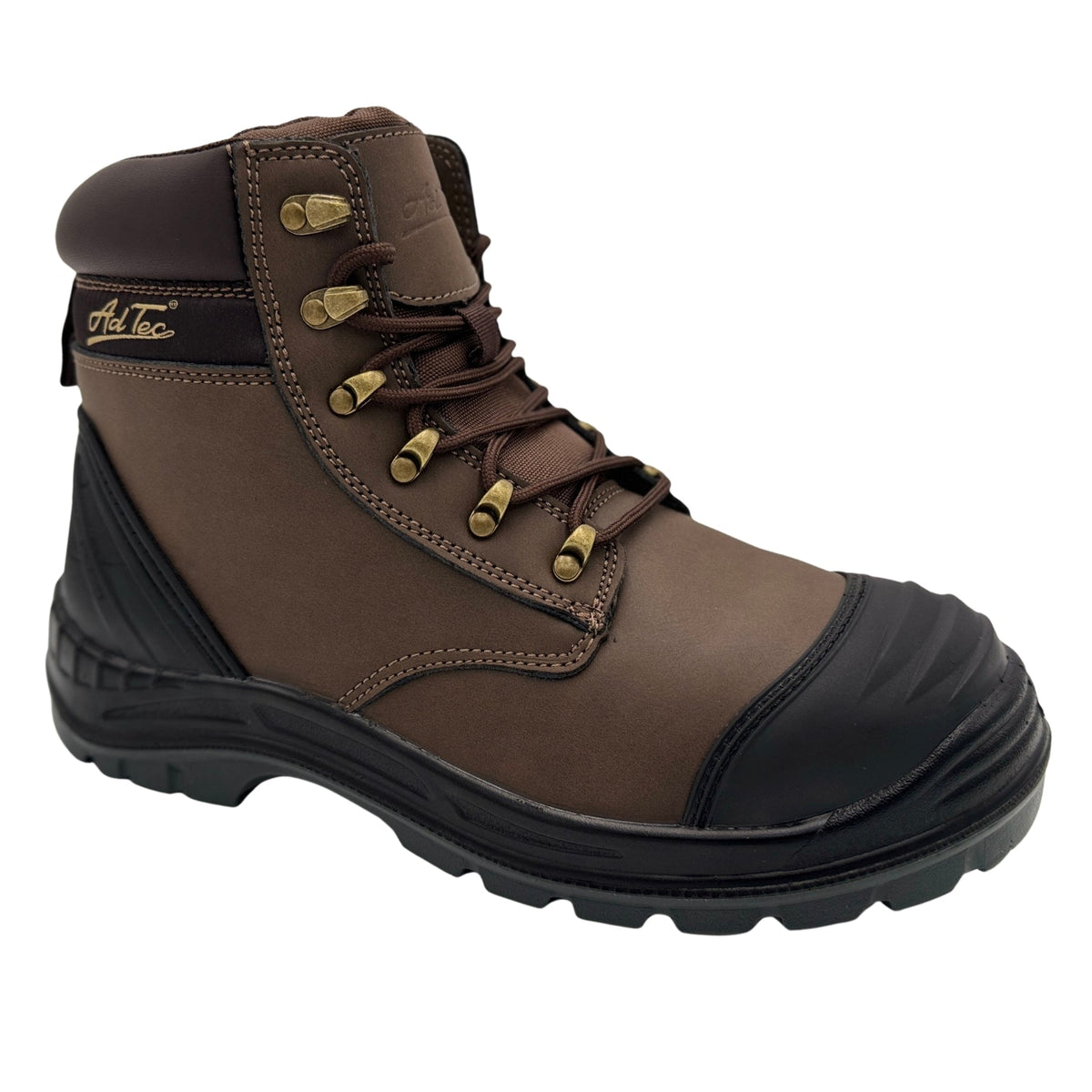 Adtec Utility Men's 6" Work Boot – Brown | 9278 - AdTec - Flyclothing LLC