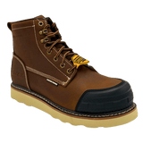 AdTec Guardian Men's 6" Comp Toe Guard Work Boot - Brown - AdTec - Flyclothing LLC