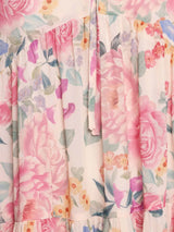 Floral Print Sleeveless Tiered Mini Dress - Trendsi - Flyclothing LLC