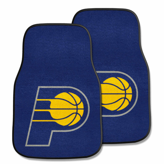 Indiana Pacers Front Carpet Car Mat Set - 2 Pieces - Indiana Pacers