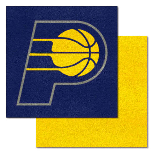 Indiana Pacers Team Carpet Tiles - 45 Sq Ft. - Indiana Pacers