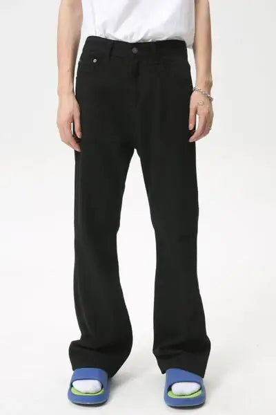 Mid Rise Jeans with Pockets - Trendsi - Flyclothing LLC