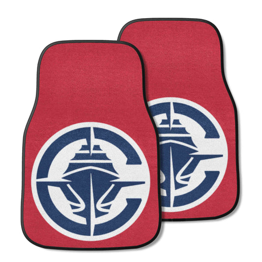 Los Angeles Clippers Front Carpet Car Mat Set - 2 Pieces - Los Angeles Clippers