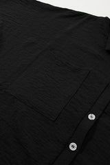 Half Button Collared Neck Romper - Trendsi - Flyclothing LLC