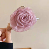 Flower Acrylic Hair Claw Clip - Trendsi - Flyclothing LLC