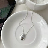 925 Sterling Silver Pendant Necklace - Trendsi - Flyclothing LLC