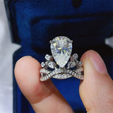 5 Carat Moissanite 925 Sterling Silver Ring - Trendsi - Flyclothing LLC