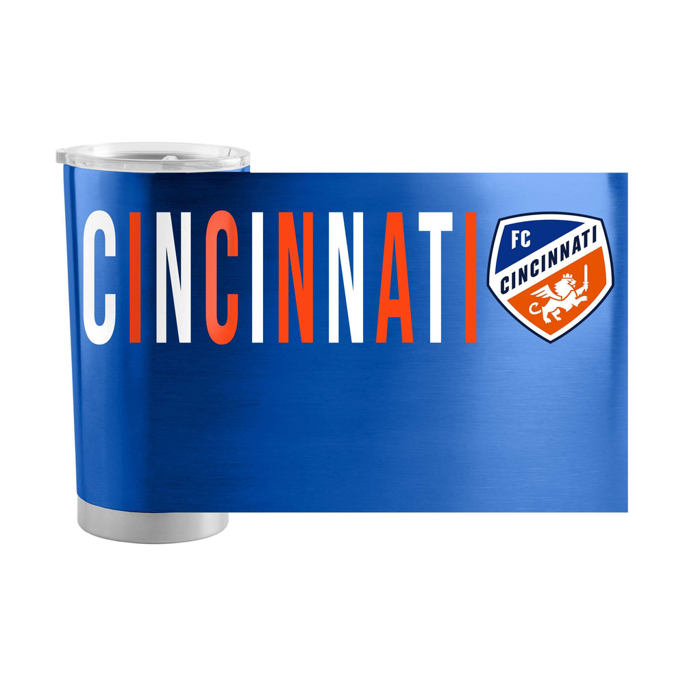 FC Cincinnati Overtime 20oz Stainless Tumbler - Logo Brands - Flyclothing LLC