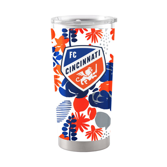FC Cincinnati 20oz Floral Stainless Steel Tumbler
